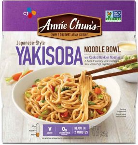 annie chun vegan noodle bowl