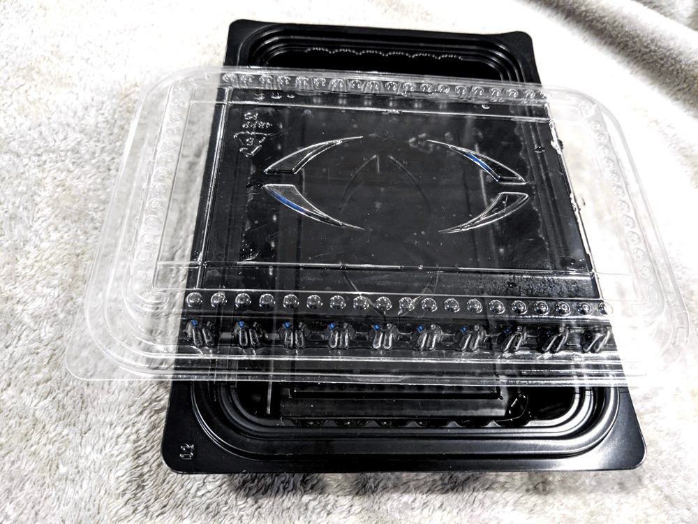 plastic trays